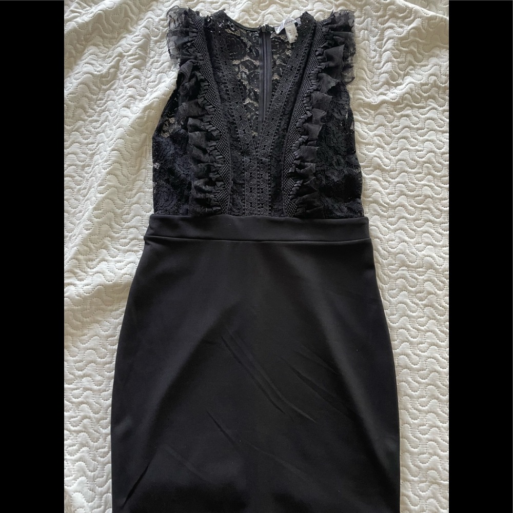 Black Charlotte Russe dress. Size large.